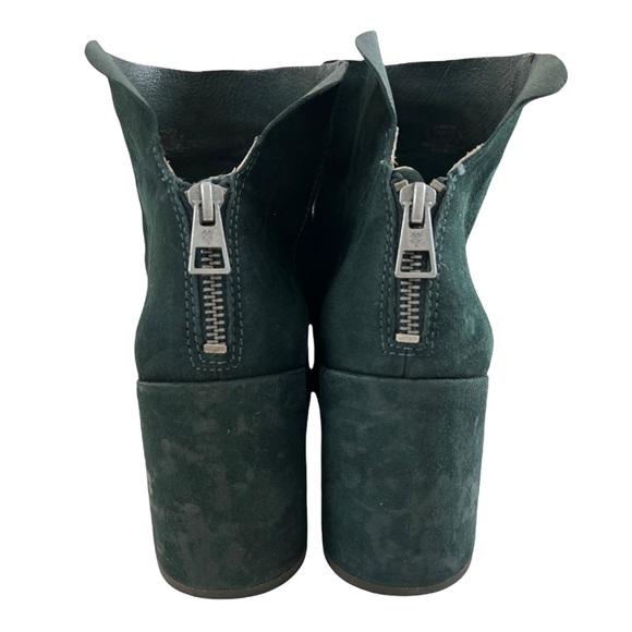 Lucky Brand Ravynn Suede Blocked Heel Ankle Booties Size 8.5M - Picture 6 of 16